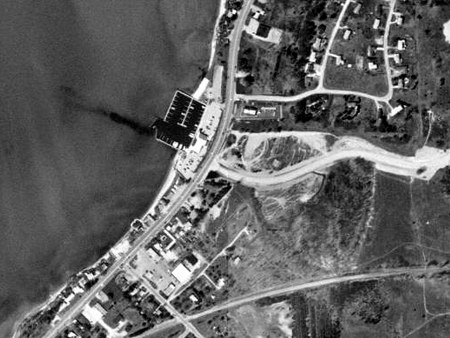 Traverse Drive-In Theatre - Aerial